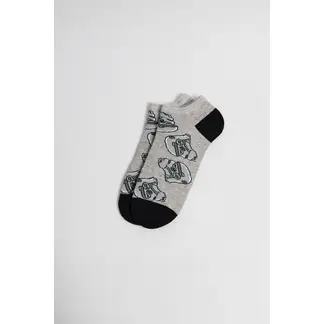 KOAJ - Medias grises tobilleras de Star Wars con contrastes Hombre