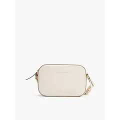 TOMMY HILFIGER - Bolso blanco cruzado con logo