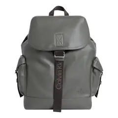 CALVIN KLEIN - Morral gris Cargo Flap