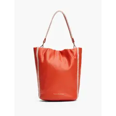 TOMMY HILFIGER - Bolso naranja bombonera TH Soft Beach