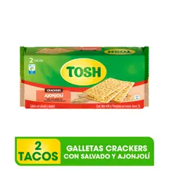TOSH - Galleta Ajonjoli Fit Taco x 2