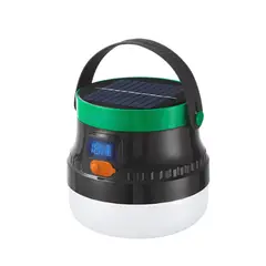 COLME TECHNOLOGY HOME - Lámpara Solar Exterior Led Bombillo 50w Portátil Recargable