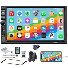 ONE PIXEL - Radio Carro Bluetooth Tactil Camara Usb Sd Pantalla 7 Hd