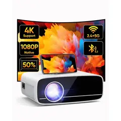 GENERICO - Proyector Mini Videobeam Full Hd Led Portatil 12000 Lm