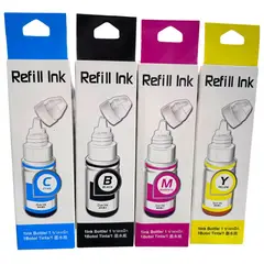 GENERICO - Kit tintas genéricas compatible canon 190 - 4 colores