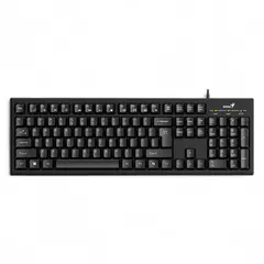 GENIUS - Teclado KB-100 Smart Alámbrico Black