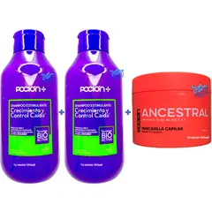LA POCION - Shampoo crecimiento y control caida - mascarilla ancestral