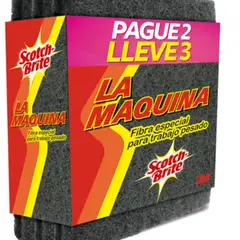 3M - Esponja La Máquina P2LL3 Scotch Brite
