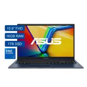 ASUS - Portatil X1504VA-NJ3587 Intel Core 5-120U Ram 16GB Ssd 1TB 156 FHD + Maletin + Mouse