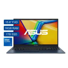 ASUS - Portatil X1504VA-NJ3587 Intel Core 5-120U Ram 16GB Ssd 1TB 156 FHD + Maletin + Mouse