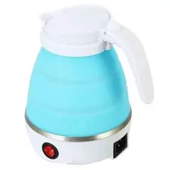 GENERICO - Hervidor de Agua Eléctrico Plegable Compacto Portátil y Rápido 600ml