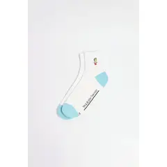 KOAJ - Medias urbanas cortas con diseño bordado, Los Simpsons. Mujer