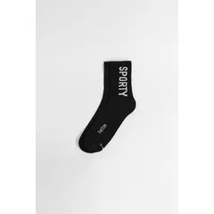 KOAJ - Medias largas unicolores con contrastes y rayas Hombre