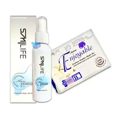 HEALTHY AMERICA - Desodorante Natural Para Hombre Hgw Smilife + Toallas nocturnas Hgw