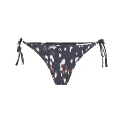 CALVIN KLEIN - Partes multicolor de abajo de bikini con lazadas - CK Monogram