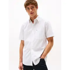 TOMMY HILFIGER - Camisa multicolor Oxford de manga corta
