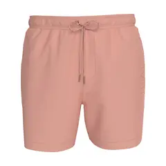 CALVIN KLEIN - Pantalonta de Baño Rosada Ahustable de Largo Medio