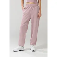 KOAJ - Pantalón jogger unicolor con 2 bolsillos laterales Mujer