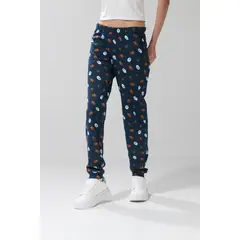 KOAJ - Pantalón jogger azul intenso con diseño de Escandalosos Mujer