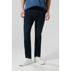 KOAJ - Jean tiro bajo straight leg azul intenso con bota rect Hombre