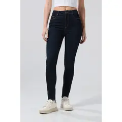 KOAJ - Jean tiro súper alto jegging azul intenso con ajuste ce
