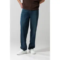 KOAJ - Jean 90´S azul oscuro con tiro medio, bota ancha y bols