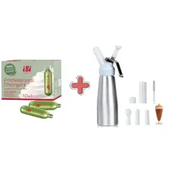 GENERICO - Chantillera de 1 Litro y Caja de Cápsulas x10 iSi