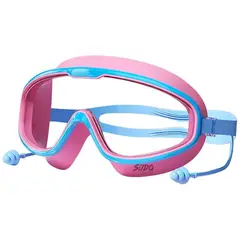 GENERICO - Gafas Natacion Niños + Tapa Oidos Piscina Anti Empañante