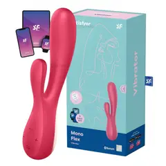 SATISFYER - Vibrador Mono Flex Con App Clitoris Y Punto G