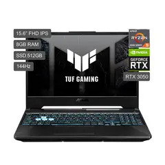 ASUS - Portatil TUF Gaming A15 Ryzen 5 7535hs 16gb ram 1TB ssd RTX 2050 pantalla 15,6" FHD 144hz