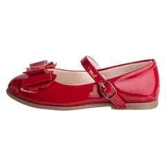 SMARTFIT - Zapatos Casuales Con Lazo Para Niña Pequeña Rojo 199201