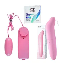 ELIXIR - Huevo Vibrador Remoto + Bala Vibradora + Lubricante Neutro