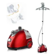 SOKANY - Plancha Vertical Vapor 1800W Elimina Arruga Con Ruedas Placa XL