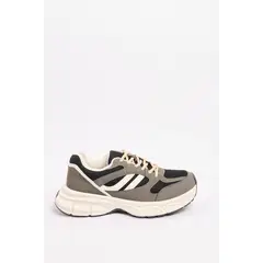 KOAJ - Tenis grises de plataforma deportivos con contrastes Hombre