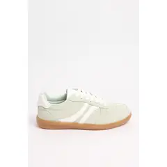 KOAJ - Tenis tipo casuales con contrastes y perforaciones Mujer