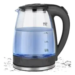GENERICO - Jarra Hervidor Electrico Agua Tetera Cafetera Transparente