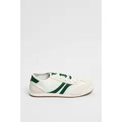 KOAJ - Tenis tipo casuales unicolores con contras Mujer