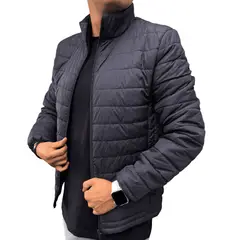 GENERICO - Chaqueta Hombre Invierno Acolchada Impermeable colores varios