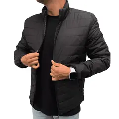 GENERICO - Chaqueta Hombre Invierno Acolchada Impermeable colores varios