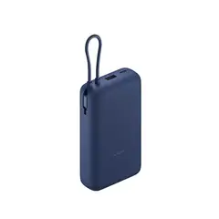 XIAOMI - Batería Power Bank Carga Rápida de 33w Capacidad de 20000mAh Con Cable Azul