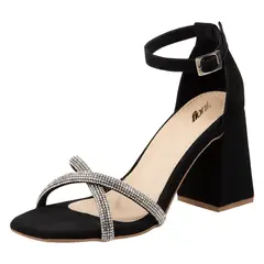 FIONI - Sandalias De Vestir Para Mujer Negro 199315