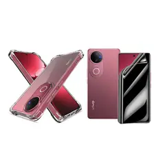 GENERICO - Funda Airbag Antichoque + Hidrogel Antiespia Para Vivo V50 5G