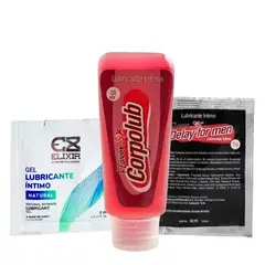 ELIXIR - Kit x3 Lubricante Intimo Neutro + Anal + Retardante Sexual