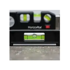 INFANTILES CAJUROMIX - Nivel Láser 3 Modos Con Burbujas Y Regla