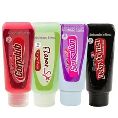 FLAVOR SEX - Kit Multiorgasmos + Retardante + Estrechante + Lubricante Anal
