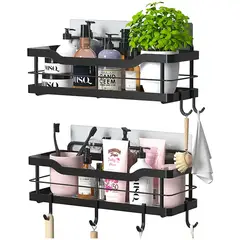 ONE PIXEL - Organizador Para Baño Ducha Estante 2 PCS Fácil De Instalar