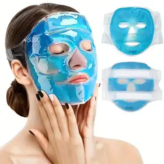 GENERICO - Mascara Facial Gel Terapia Frio Y Calor Antifaz Relajante