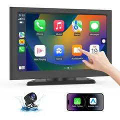 GENERICO - Pantalla Inalámbrica De Apple Carplay Para Automóvil Negro