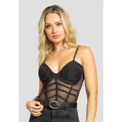 MARKETING PERSONAL - Body Mujer Negro Mp 112263