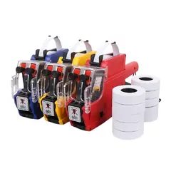 ADQUIERELO YA - Máquina Etiquetas 2 Líneas + Rollo x 10und MX 6600